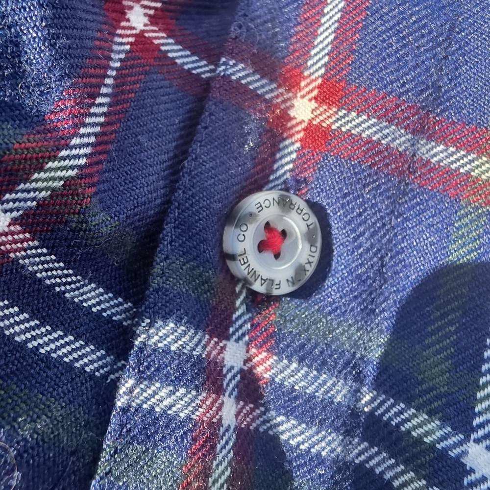 Dixxon The Torrence Long Sleeve Button Up Flannel Shirt- 2XL Tall - Picture 5 of 14